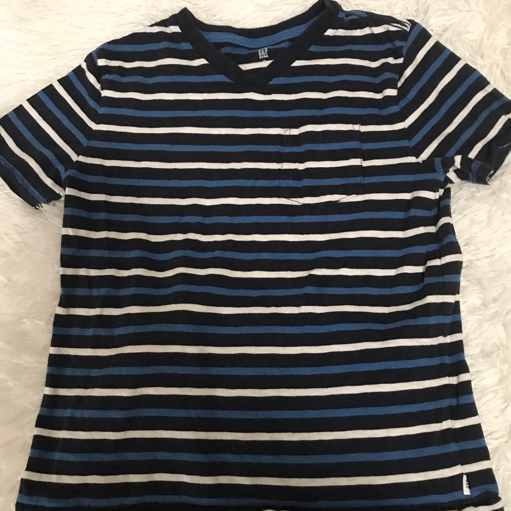 Boys cotton striped t-shirt